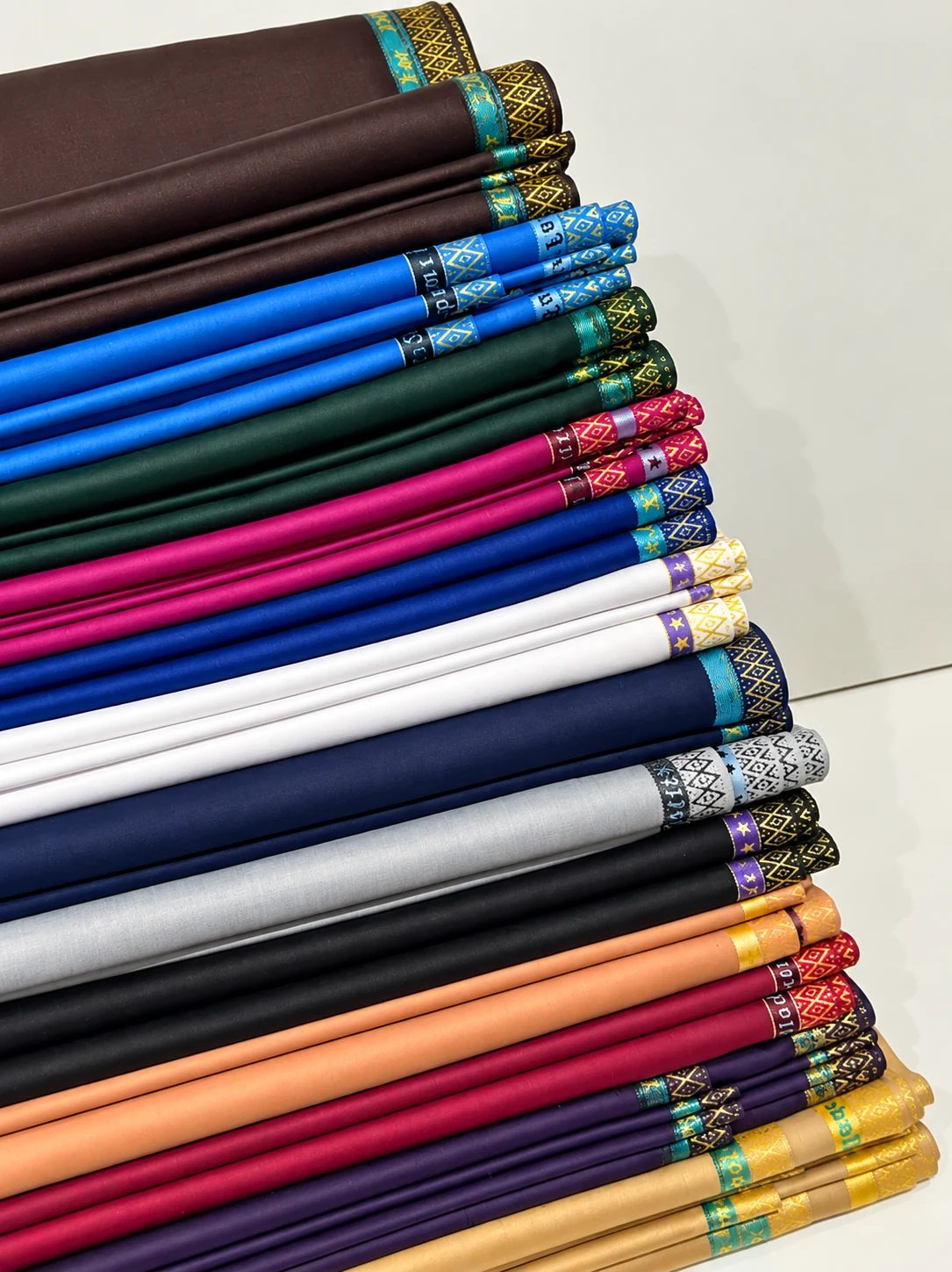 Cashmere fabric at King Everest Fabrics, Aba, Nigeria