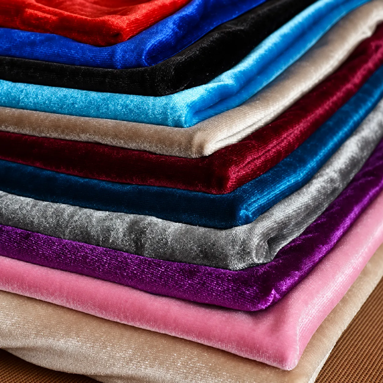 Luxury Velvet fabric at King Everest Fabrics, Aba, Nigeria